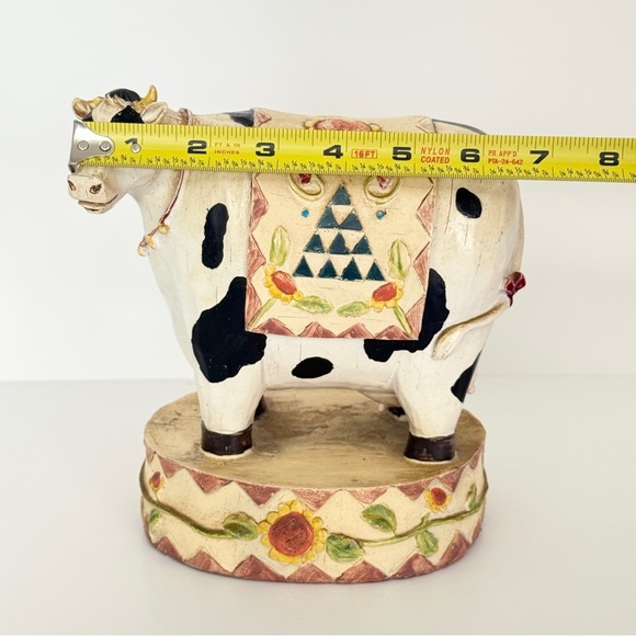 Seymour Mann Holstein Mother Cow Statue. - Picture 7 of 7